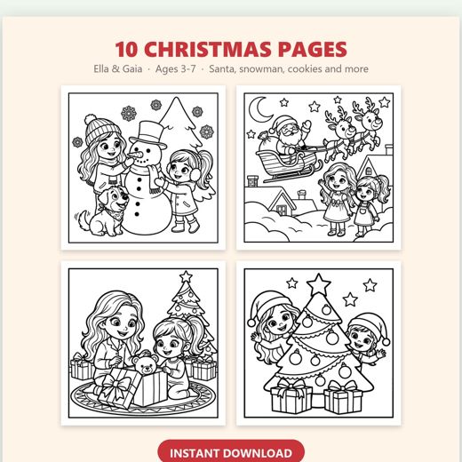 Christmas Coloring Pages