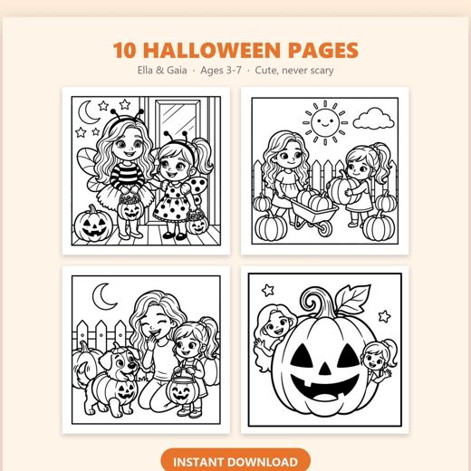 Halloween Coloring Pages