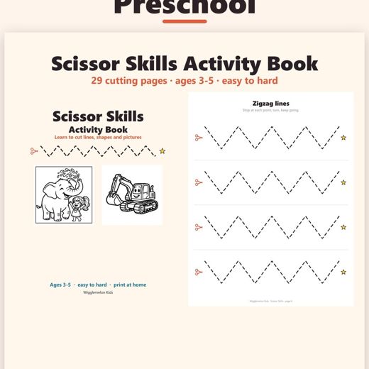 Scissor Skills, 29 pages